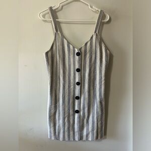 Zara Blue &‎  White Mini Dress